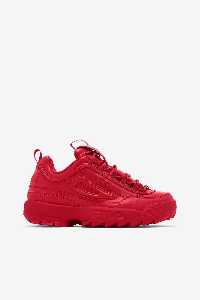 Fila Sneakers Disruptor 2 Premium Womens Red - India TLR-710549